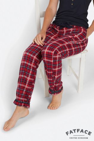 Fat Face Mini Star Jacquard Pyjama Pant